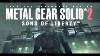 Metal Gear Solid 2 Soundtrack  Main Theme [upl. by Leuqar]