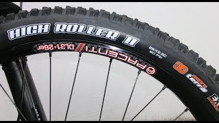 Test Maxxis Minion DHR II u HighRoller IIby RALLE K [upl. by Lower]