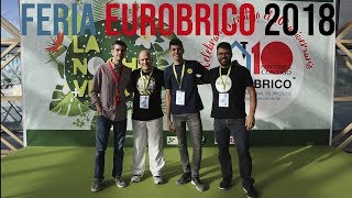 feria eurobrico 2018 con los amigos Aprendiendo en el Garaje Darry tools y Making huertas stuff [upl. by Nylarej]