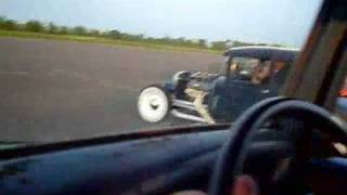 Hot Rods tibenham airfield Reliability run ford flathead [upl. by Erdeid]