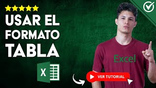 Cómo USAR el FORMATO TABLA en Excel  📈 Dar Formato a una Tabla paso a paso 📈 [upl. by Accebor]