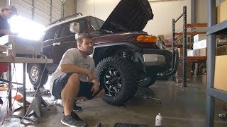 Lifting the FJ Cruiser [upl. by Hernando]