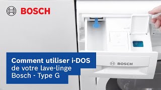 Comment utiliser iDOS de votre lavelinge Bosch  Type G  Bosch Home Belgique [upl. by Danette235]