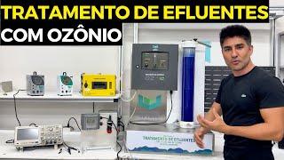 Tratamento de Efluentes Líquidos com Ozônio  Gerador de Ozônio [upl. by Burnaby]