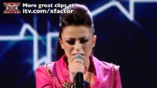 Cher Lloyd sings Empire State of Mind  The X Factor Live show 5  itvcomxfactor [upl. by Akayas]