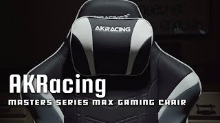 AKRacing Masters Series Max Gaming Chair [upl. by Innig84]