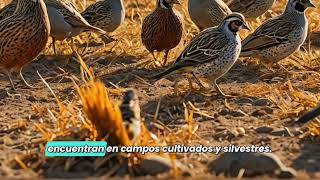 las codornices como viven y se alimentan codornices aves naturaleza conservacion ecosistemas [upl. by Sral784]