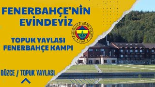 FENERBAHÇE TOPUK YAYLASINI GEZDİK 🏟🏟 DÜZCE  TOPUK YAYLASI  Çamlıpınar göleti 🌲🌿 [upl. by Alrep]