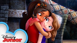 Princess Sofia the First Meets Elena of Avalor For the First Time  Elena of Avalor  disneyjr [upl. by Adkins]