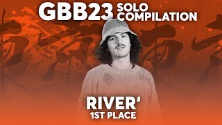 RIVER 🇫🇷 🇨🇴  Winners Compilation  GRAND BEATBOX BATTLE 2023 WORLD LEAGUE [upl. by Anirat924]