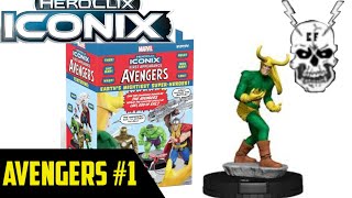 HeroClix Iconix 1st Appearance Avengers Set Review [upl. by Schlosser479]