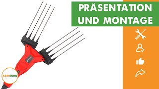 Produkt und Montagevideo Einhell GEFS 1853  AkkuOlivenrüttler  Teleskopstange  18 V [upl. by Adnilahs]