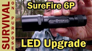 I Upgraded My Daddys Old Surefire 6P  Malkoff M61 LED Conversion [upl. by Ahsiam327]