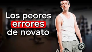 5 Errores de Principiante que Debes EVITAR en el GYM [upl. by Veal330]