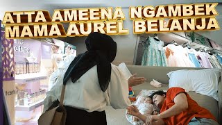 AMEENA ATTA NGAMBEK AUREL PERGI SENDIRI [upl. by Naujd]