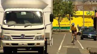 Cycling Safety Tips Heavy Vehicles amp Cyclists [upl. by Lhary]