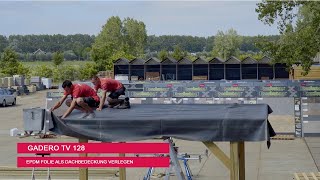 EPDM Folie als Dachbedeckung verlegen [upl. by Ennazzus549]