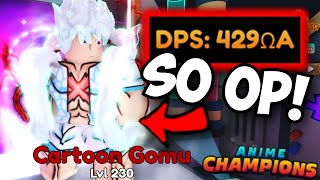 I GOT THE New ASTRAL LUFFY GEAR 5 AT ITS OP 429A DPS  Anime Champions Noob To Pro [upl. by Stace]