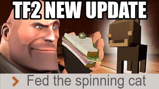 TF2 NEW UPDATE CAT AND ZOMBIES REWORK [upl. by Fairman]