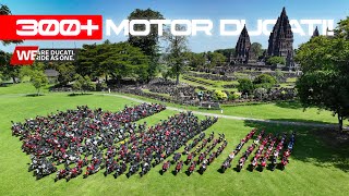 300 DUCATI RIDING KE CANDI PRAMBANAN🔥  WE RIDE AS ONE 2024 [upl. by Blasien]