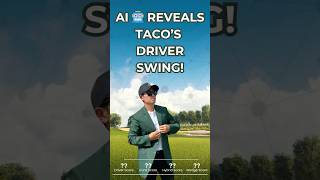 Can Taco’s Driver Compete with the Pros AI Swing Breakdown shorts [upl. by Ellennod273]