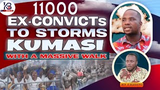 quotWe have been abandonedquot 11000 Exconvict to Storm Kumasi with a massive [upl. by Terryl]