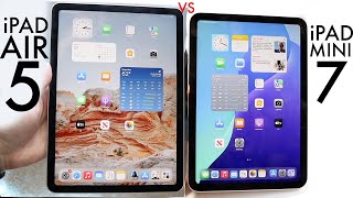 iPad Mini 7 Vs M1 iPad Air 5 Comparison Review [upl. by Kosey]