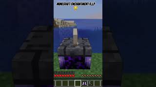 Enchantment rip 😂minecraft trending shorts [upl. by Mycah967]