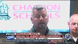 TJ Lane captured Chardon presser [upl. by Garrett]