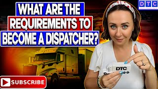 What are the requirements to become a dispatcher dispatcher dispatchtrainingcenter dispatchtruck [upl. by Anahs]