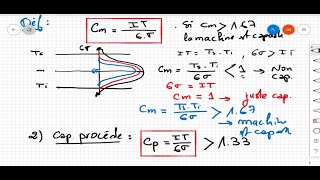 Capabilité machine et procédé [upl. by Payne]