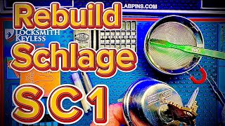 Troubleshooting a Schlage SC1 deadbolt lock cylinder [upl. by Tootsie123]