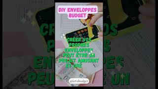 DIY  Créez Vos Propres Enveloppes Budget [upl. by Xerxes38]