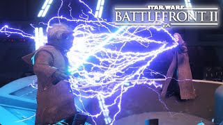 Yoda vs Palpatine ROTS in Battlefront 2 [upl. by Georgetta]