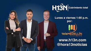 Lunes 12 de agosto de 2024  Hora 13 Noticias  Emisión Metropolitana 1 pm por Telemedellín [upl. by Rimat]