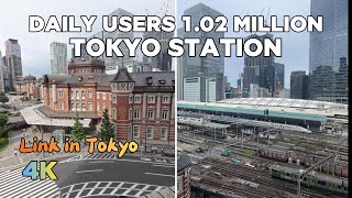 Daily users 102 million Tokyo station is a Landmark and iconic transportation hub in Japan [upl. by Zipnick661]