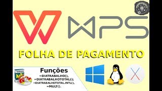 ðŸ“Š Planilha de Folha de Pagamento de Professores com WPS Office 2016 Spreadsheets [upl. by Eneryc]