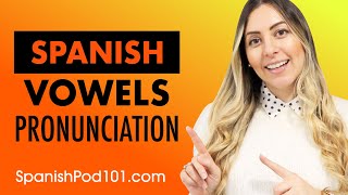 How to Pronounce Spanish Vowels  Spanish for Beginners [upl. by Leonerd]