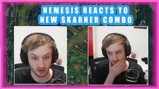 Nemesis Reacts to NEW SKARNER COMBO 👀 [upl. by Ennagem]