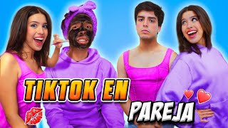 IMITANDO TIKTOKS EN PAREJA VIRALES CON CÉSAR [upl. by Wier255]