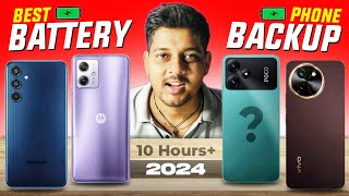 best battery life smartphones 2024 🤩  mobile phone with best battery life [upl. by Ayiak]