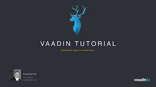 german  Vaadin  Backend Meets Frontend  001 [upl. by Babara148]