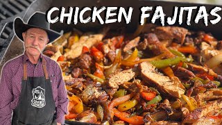 Be a Grill Master SIZZLING Chicken Fajitas [upl. by Ihcas10]