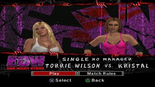 Torrie Wilson vs Kristal Single [upl. by Eidnar]