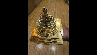 Shree Yantra abhishekam for Both Material amp Spiritual Wealth [upl. by Carri]