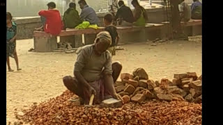 Indien Slum Life in Kalkutta [upl. by Icyac]