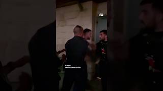 Policías israelíes detienen a dos agentes de seguridad franceses en una iglesia de Jerusalén Este [upl. by Ahselyt]