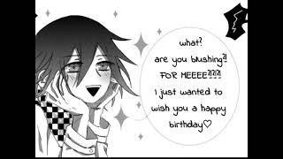 SaiOuma Comic Fandub  Happy Birthday Saihara [upl. by Amlez682]