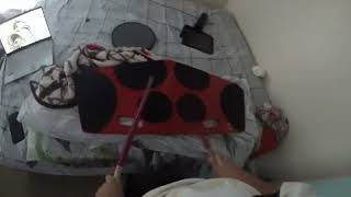 Cardinal Percussion Tenor Pad GoPro test [upl. by Ahseken]