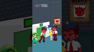 Help Anger Policeman and Joy Scan Prisoners and find Entity Incredibox Sprunki shorts animation [upl. by Bahe]